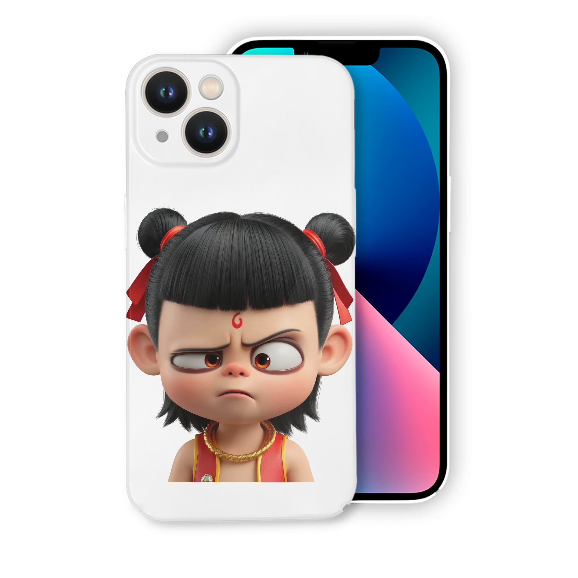 （画像用） Ne Zha 2 ナタ 魔童の大暴れ 【iPhone 14シリーズ対応】ハードケース